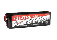 3300 mAh - 3S1P - 11.1V - XT-60 - Li-Po Batterypack - Sigma 45C