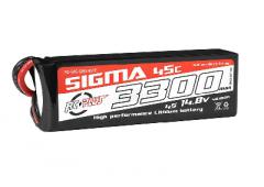 3300 mAh - 4S1P - 14.8V - XT-60 - Li-Po Batterypack - Sigma 45C