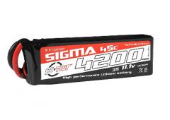 4200 mAh - 3S1P - 11.1V - XT-60 - Li-Po Batterypack - Sigma 45C