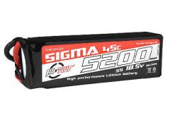 5200 mAh - 5S1P - 18.5V - XT-60 - Li-Po Batterypack - Sigma 45C