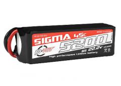 5200 mAh - 6S1P - 22.2V - XT-60 - Li-Po Batterypack - Sigma 45C