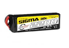 2200 mAh - 3S1P - 11.1V - XT-60 - Li-Po Batterypack - Sigma 30C