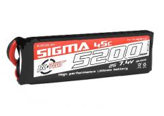 5200 mAh - 2S1P - 7.4V - XT-60 - Li-Po Batterypack - Sigma 45C