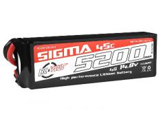 5200 mAh - 4S1P - 14.8V - XT-60 - Li-Po Batterypack - Sigma 45C