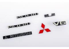 1/10 Metal Emblemen voor Tamiya CC01 Pajero RC4WD