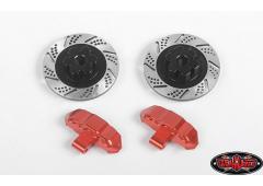 RC4WD Baer Brake Systems Rotoren en Beugel Set voor Traxxas UDR