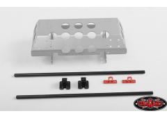 RC4WD Tarka stalen buisbumper met skidplate en D-ringsteunen voor Traxxas Mercedes-Benz G 63 AMG 6x6