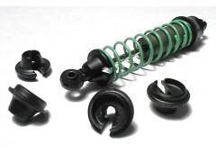 RPM70252 Spring Cups for Assoc., HPI Shocks (Black)