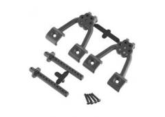 RPM70702 Rear Shock Hoops and Body Mounts for the Axial SCX10