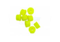 RPM70827 6-32 Nylon Nuts Neon Yellow