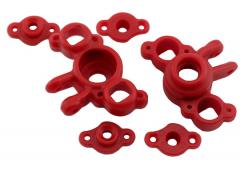 RPM73169 Red Axle Carriers for the Traxxas 1/16th Scale
