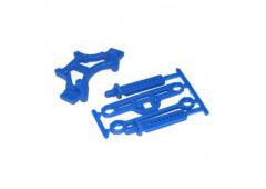 RPM80165 T-Maxx & E-Maxx Shock Tower & Body Mounts  Blue