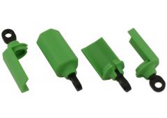 RPM80404 Green Shock Shaft Guards for Traxxas & Durango