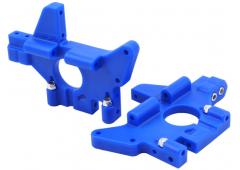 RPM81075 Rear Bulkheads for the Traxxas T-Maxx & E-Maxx Blauw