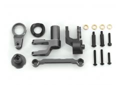 STEERING BELLCRANKS, DRAGLINK (GRAY-ANODIZED 6061-T6 ALUMINUM)