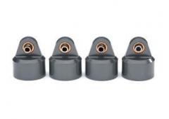 Shock caps, aluminum