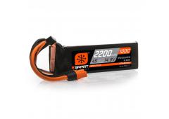 Spektrum 2200mAh 4S 14.8V 100C Smart LiPo Battery, IC3 (SPMX22004S100)