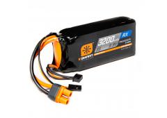 Spektrum 3200mAh 3S 9.9V Smart LiFe ECU Battery Pack: IC3 & Servo Connector (SPMX32003SLFRX)