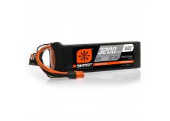 Spektrum 3200mAh 6S 22.2V 50C Smart LiPo Battery, IC3 (SPMX32006S50)