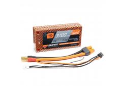 3700mAh 7.4V 2S 100C Smart LiPo Battery, Hardcase 5mm Tubes (SPMX37002S100HT)