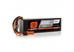 Spektrum 5000mAh 14.8V 4S 50C Smart LiPo Hardcase, IC5 (SPMX50004S50H5)