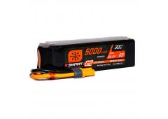 Spektrum 5000mAh 6S 22.2V 30C Smart LiPo G2: IC5 SPMX56S30