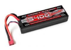 5400Mah - 50C - 2S - 7,4V - T-Plug - Hard Case - Team Corally - Power Racing