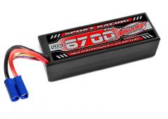 6700Mah - 3S - 11,1V - EC5 - Hard Case Team Corally - Sport Racing 50C