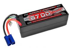 6700Mah - 4S - 14,8V - EC5 - Hard Case Team Corally - Sport Racing 50C