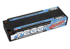 7200 mAh - 7.4V - Stick 2S - Voltax 100C LiPo HV Battery - 4mm Bullit