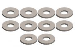 C-00180-190 Shock Washer - 2.5x6x0.5mm - Steel - 10 pcs