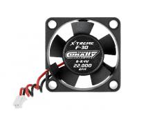 ESC Ultra High Speed Cooling Fan 30mm - 6v-8,4V - Dual ball bearings - ESC connector