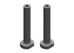 C-00180-147 Servo Saver Post - Steel - 2 pcs