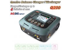 SkyRC Q200 AC / DC Quattro Balance-lader / ontlader