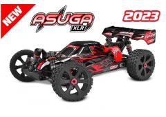 Team Corally - ASUGA XLR 6S - RTR - Rood - Brushless Power 6S - Geen batterij - Geen oplader C-00288