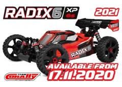 Team Corally - RADIX XP 6S - Model 2021 - 1/8 Buggy EP - RTR - Brushless Power 6S - No Battery - No