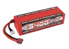 5400mAh - 11.1V - Stick 3S - Sport Racing 50C LiPo Battery - Hard Wire - T-Plug