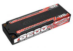 6200mAh - 7.4V - LCG Stick 2S - Voltax 120C LiPo Battery -  4mm Bullit met Deans Adapt