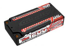 4200 mAh - 7.6V - LCG Shorty 2S - Voltax 120C LiPo HV Battery - 4mm Bullit met Deans