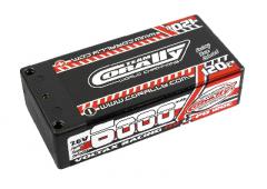 6000 mAh - 7.6V - Shorty 2S - Voltax 120C LiPo HV Battery - 4mm Bullit met Deans Adap