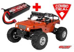 Team Corally MOXOO XP Combo - met LiPo Battery TC Power Racing 50C 2S 5400mAh