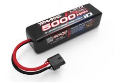 5000mAh 14.8v 4-cellige 25C LiPo-batterij met ID herkenning TRX2889X