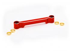 DRAGLINK, STEERING, 6061-T6 ALUMINUM (RED-ANODIZED)