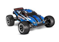 TRAXXAS 1/10 SCALE STADIUM TRUCK TQ 2.4 GHZ W/USB-C - BLUE TRX37054-8BLUE INCL. nimh accu en USB lad