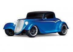 TRAXXAS 4Tec 3.0 Factory Five 35 HotRod-Truck Coupe blauw RTR 1/9 AWD toerwagen Brushed XL-5 zonder