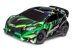 TRAXXAS FORD FIESTA ST RALLY 4WD VXL - GREEN TRX74276-4GRN