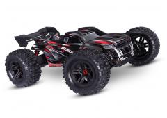 TRAXXAS SLEDGE BELTED SLEDGEHAMMER - RED zonder accu's en lader