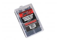 TRAXXAS TRX7998X HARDWARE KIT, ZWART ROESTVRIJ STAAL, XRT (BEVAT ALLE ROESTVRIJ STALEN HARDWARE DIE TRAXXAS TRX7998X HARDWARE KIT, ZWART ROESTVRIJ STAAL, XRT (BEVAT ALLE ROESTVRIJ STALEN HARDWARE DIE