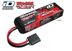 4000mah 11.1v 3-Cell 25C LiPO Accu met ID Herkenning TRX2849X