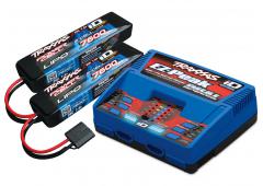 Traxxas TRX2991GX Accu / lader compleet pakket (inclusief # 2972 Dual iD lader (1), # 2869x 7600mAh